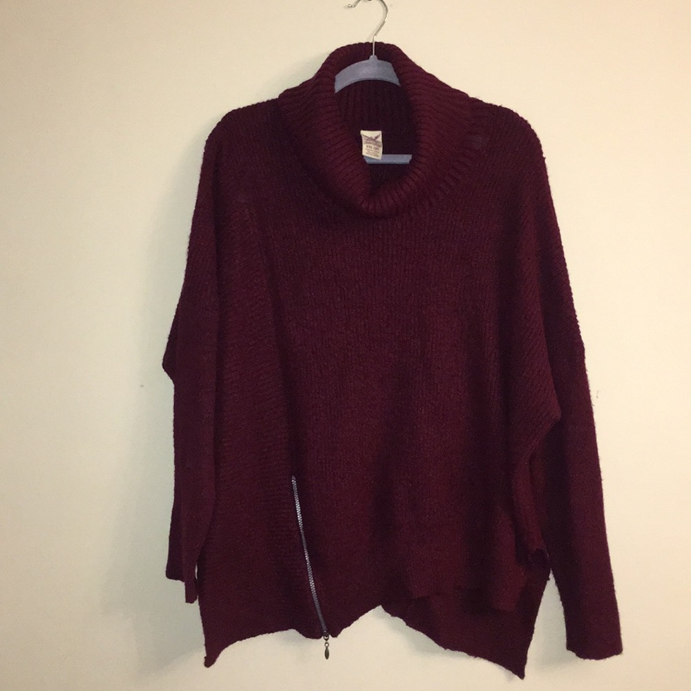 Burgundy Sweater